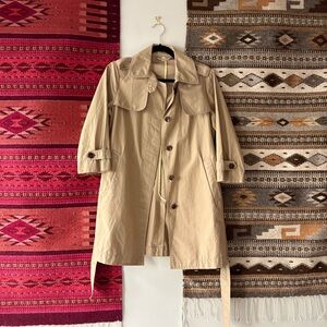 Classic Tan Trench Coat